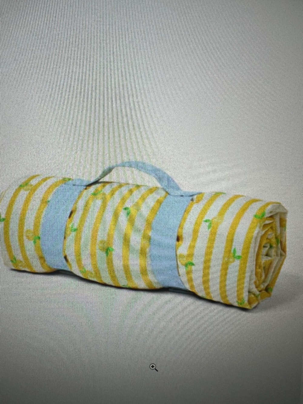 New Lilly Pulitzer Picnic Blanket Bluette Make Lemonade 72 x 72